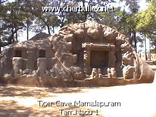 légende: Tiger Cave Mamallapuram TamilNadu 1
qualityCode=raw
sizeCode=half

Données de l'image originale:
Taille originale: 128335 bytes
Heure de prise de vue: 2002:03:13 10:17:18
Largeur: 640
Hauteur: 480
